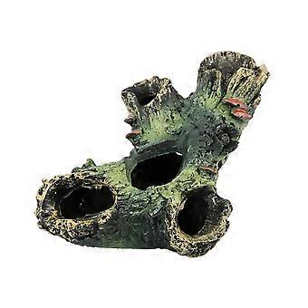 Fish Tank Ornament Resin Simulation for Decoration 1Pcs Coffee Aquarium Decoration