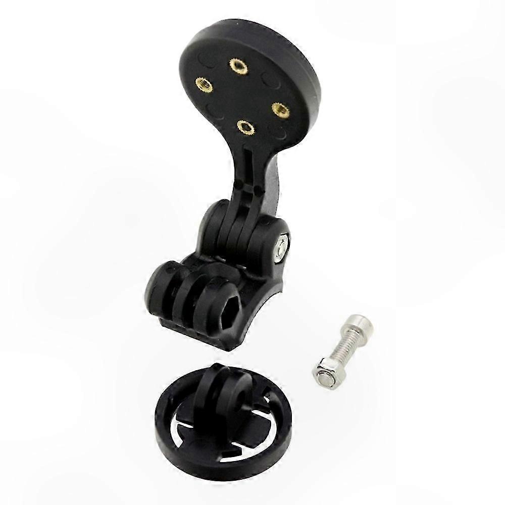 Secure Handlebar Mount for Dual Device Use - Bicycle Computer Bracket Compatible with GoPro Cameras & Bicycle Computers