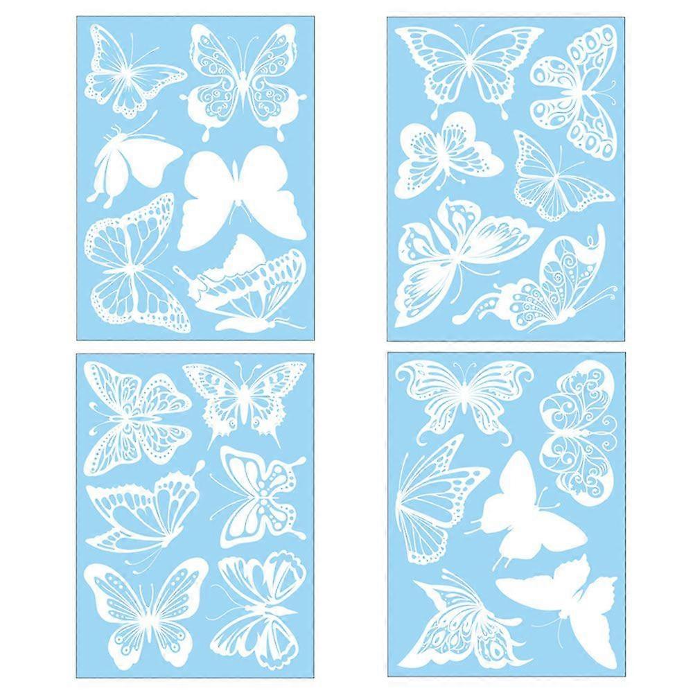 Butterfly Window Protection Art Reusable Stencil