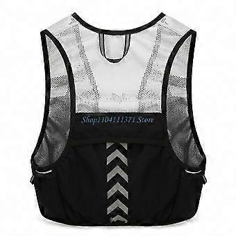 Lightweight Reflective Running Vest P9FC with Phone Holder & Water Bladder Pack for Cycling and Running