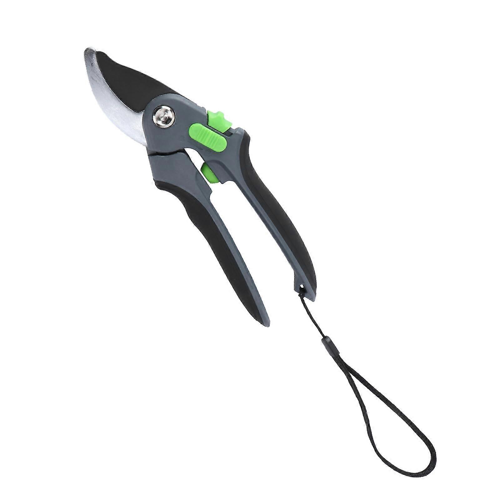 Ergonomic Pruning Shears with Sharp Smooth Blades and Non Slip Handle for Fruit Tree Cutting