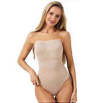 Body modelujące bez ramiączek dla kobiet, body stringi, podkoszulki, wyszczuplające trykoty, topy bez rękawów, bezszwowy model talii