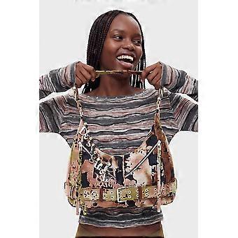 Desigual Galerna Heaven Maxi Material Finishes Shoulder Bag 26WAXA14