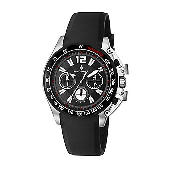 Neue strahlende Master Quarz Analog Man Uhr mit RA87901 Gummi Armband