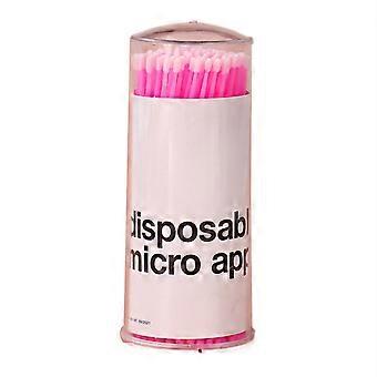 Disposable Micro Brush Applicators for Precise Application, Teeth Cleaning, Eyelash Extension, Makeup - 100 Pack