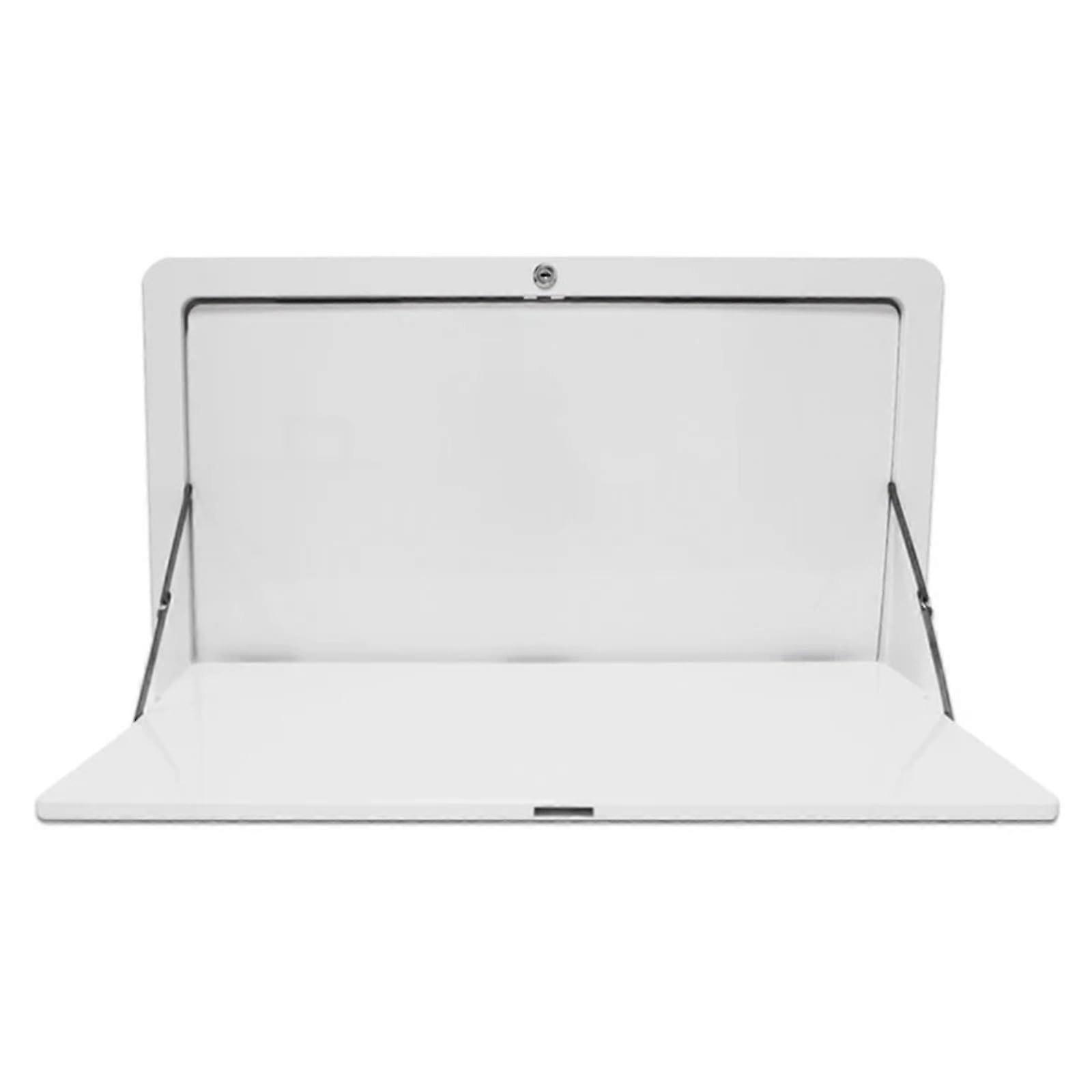 RV Folding External Table with Quick WallMount Setup, SpaceSaving Design, 25KG Load, EasyClean Surface