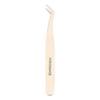 Stainless Steel Lower False Eyelashes Tweezer Lashes Extension Hair Removal Tweezers DIY Eyelashes Applicator Makeup Tools