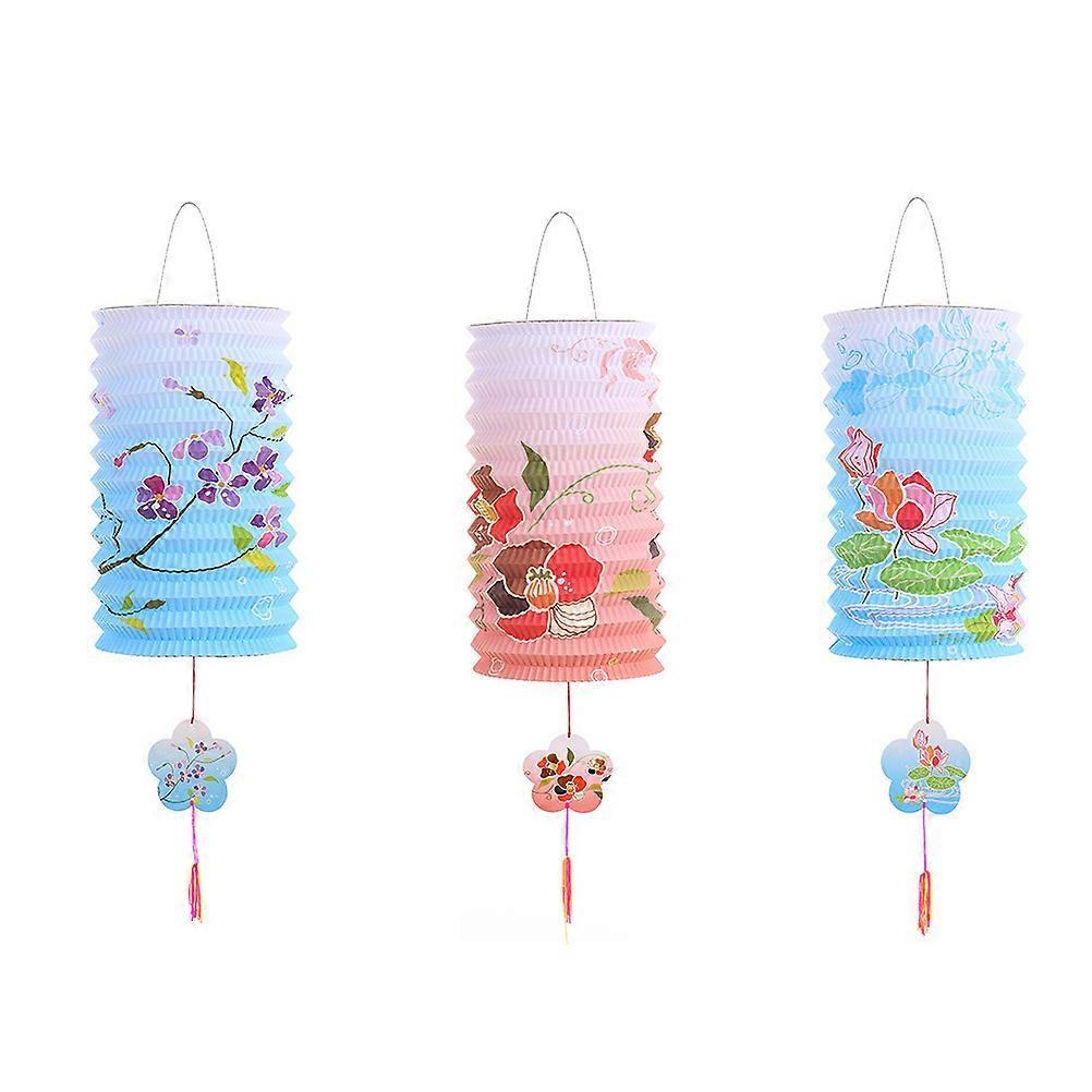 Foldable Paper Lantern Hanging Lanterns compatible with Party Decor 12Pcs Set