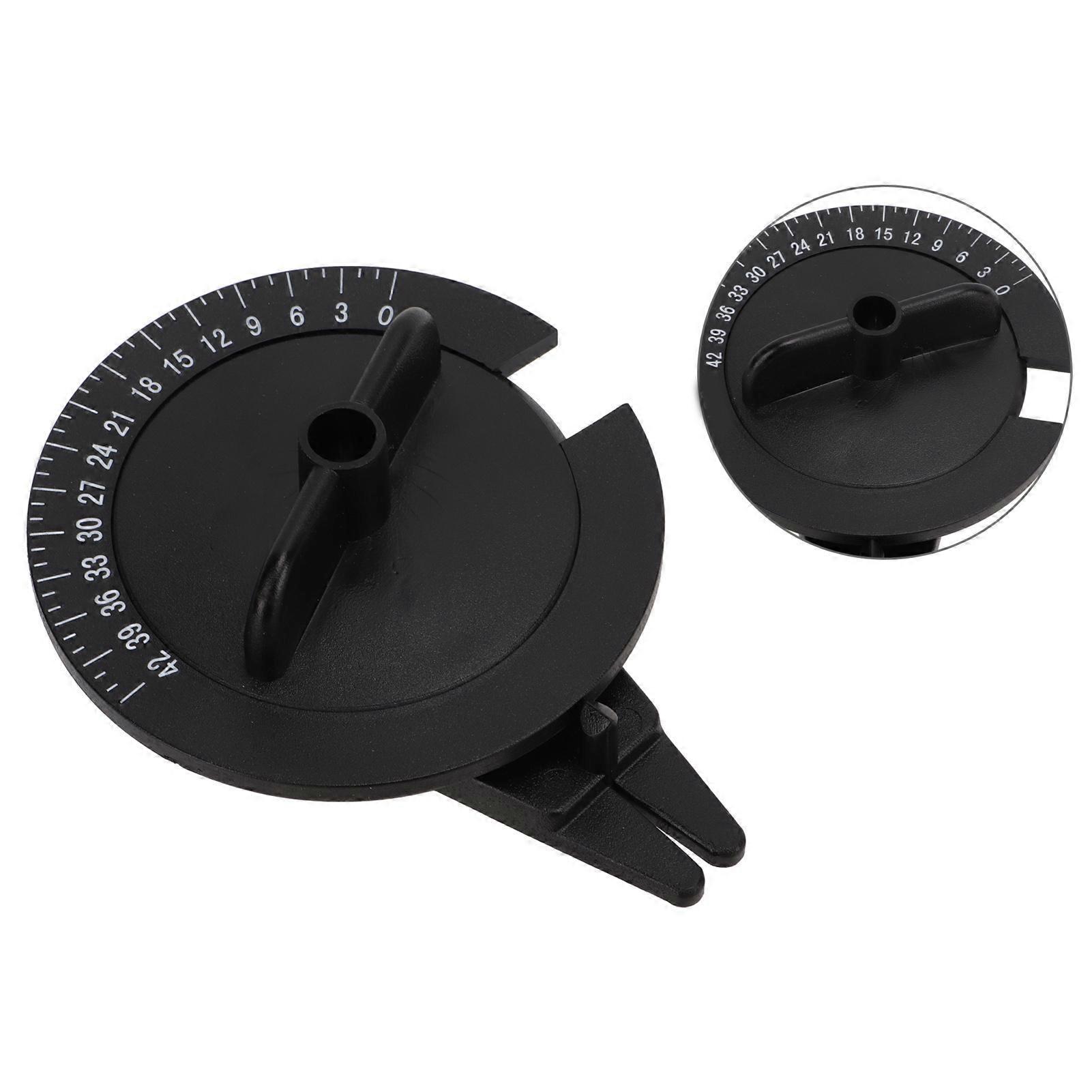 Badminton Racket Tension Calibrator Plastic Badminton Racket String Meter String Machine Tools Black