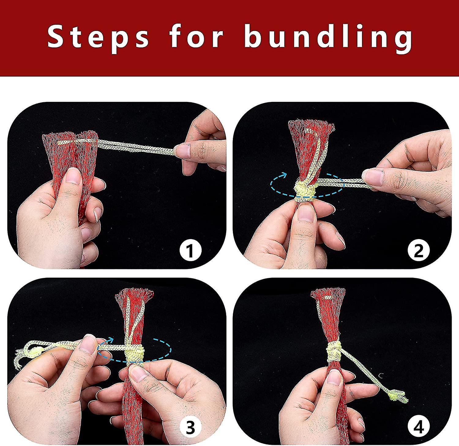 Ruiwaer Lot De 100 Filets De Pastèque Réutilisables à Suspendre - En Maille Plastique - Pour Le Jardinage Et La Croissance Des Fruits