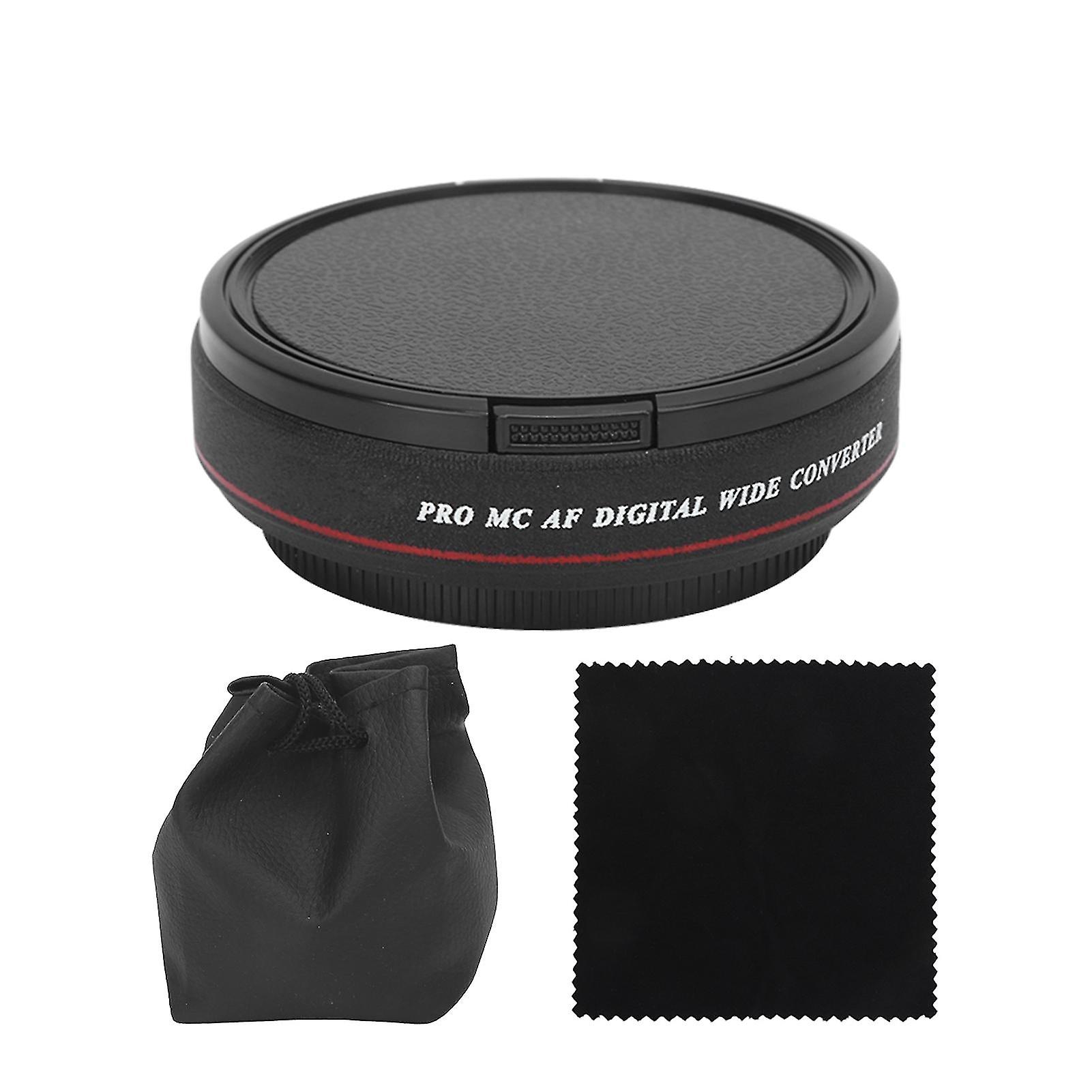 Zomei Ultra Slim Wide Angle Lens Filter 62mm 0.45x For Nikon Dslr Cameras And Camcorders