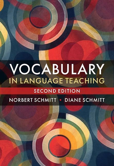 Vocabulary In Language Teaching by Diane Nottingham Trent University Schmitt Paperback Book