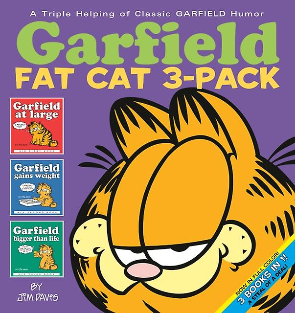 Garfield Fat Cat 3pack 1 by Jim Davis Paperback Book