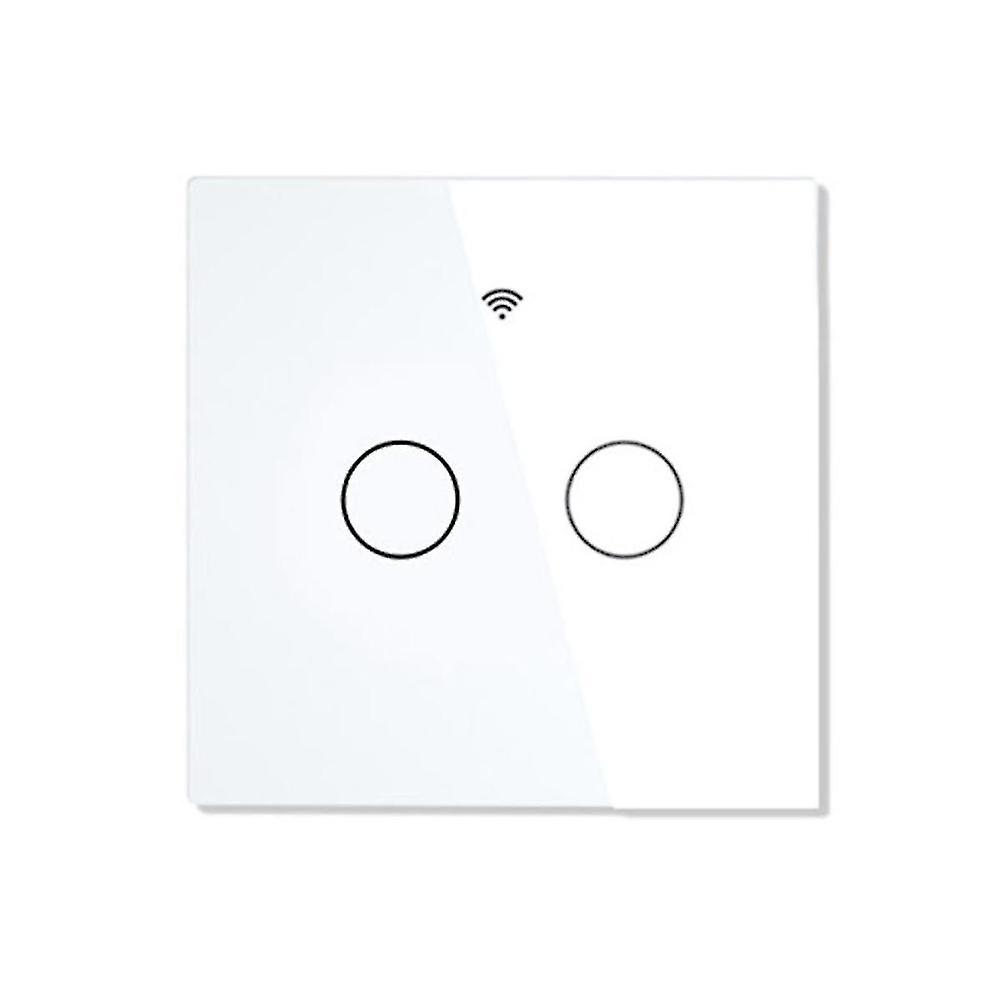 Wifi Smart Lysbryter Rf433 Ingen Nøytral Ledning Enkel Brann Smart Life Tuya App Kontroll For Google Home