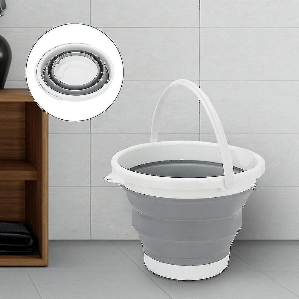 Buckets collapsible folding bucket camping carrier kitchen plastic silicone