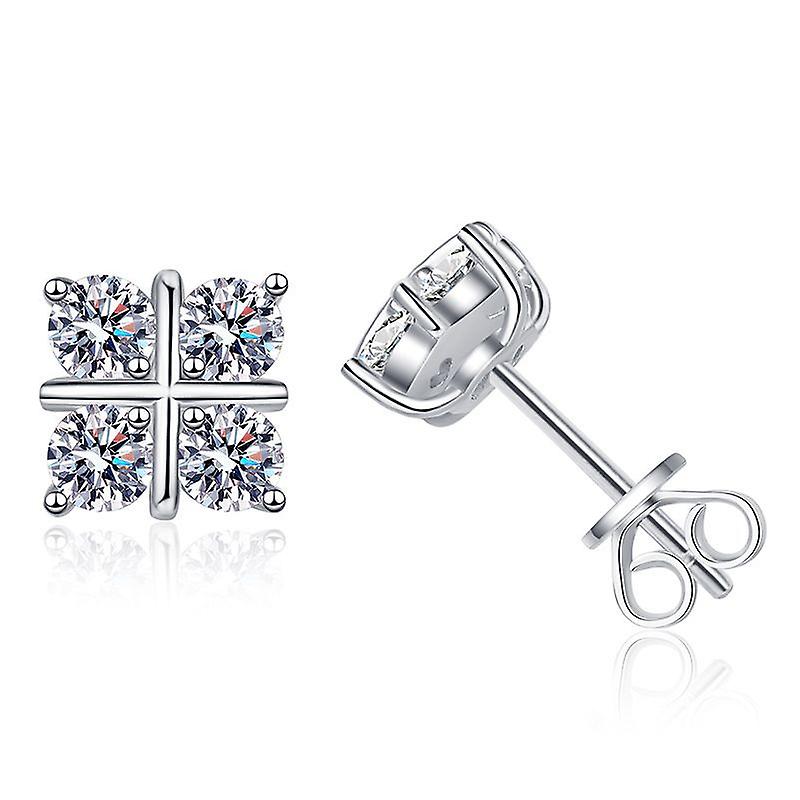 S925 Silver Moissanite Earrings
