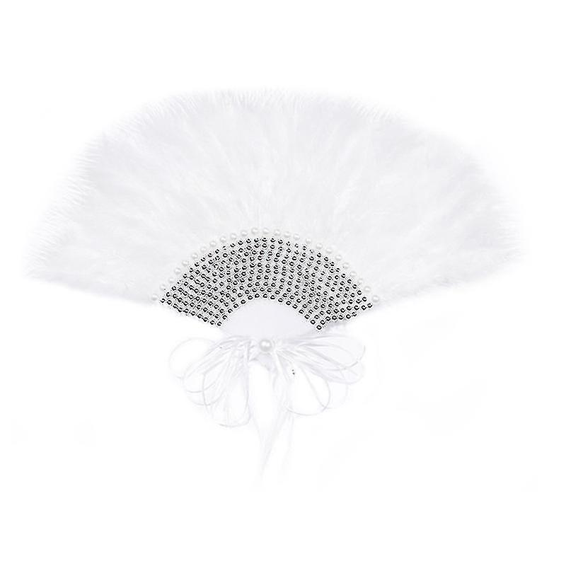 1PC مروحة الزفاف خمر أنيقة المحمولة مروحة قابلة للطي مروحة لرفرفة