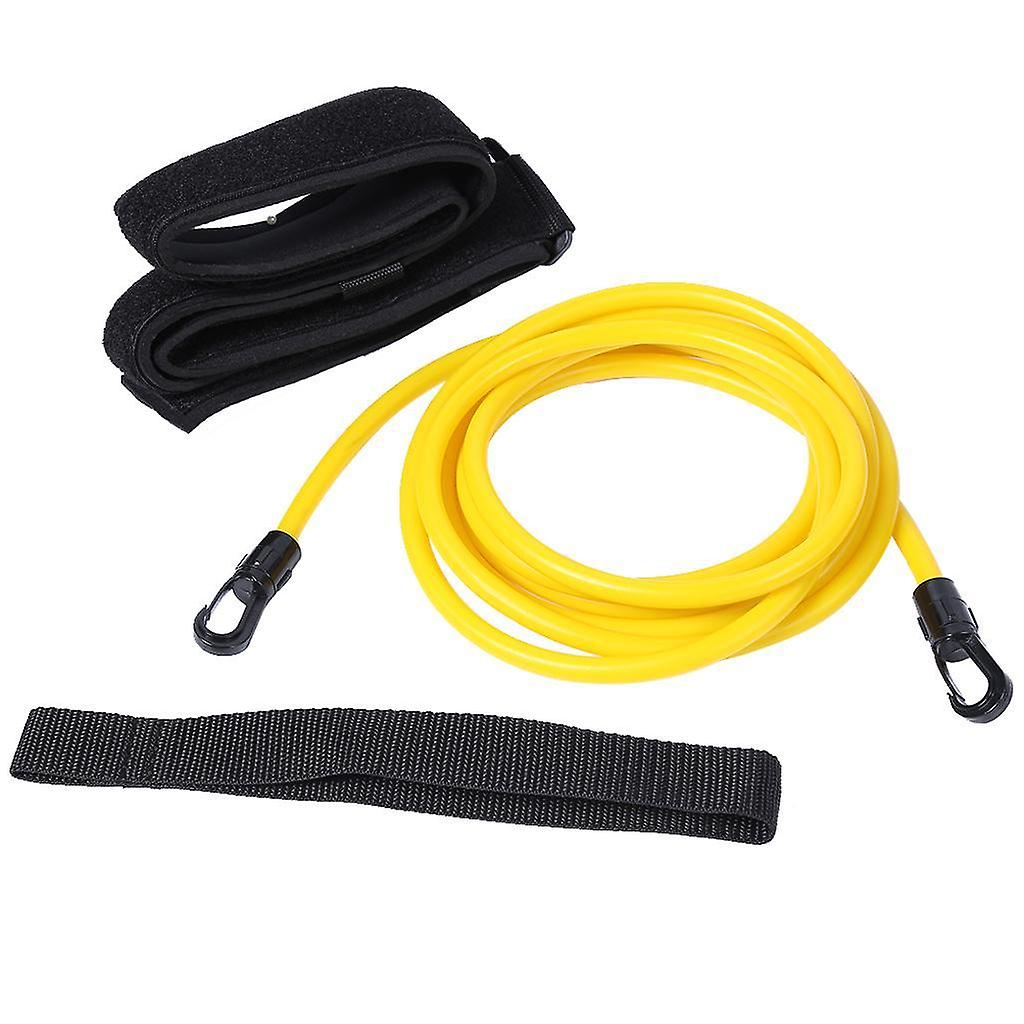 Ceinture d’entraînement de natation 2m/3m/4m Jaune 6x9mm 2m