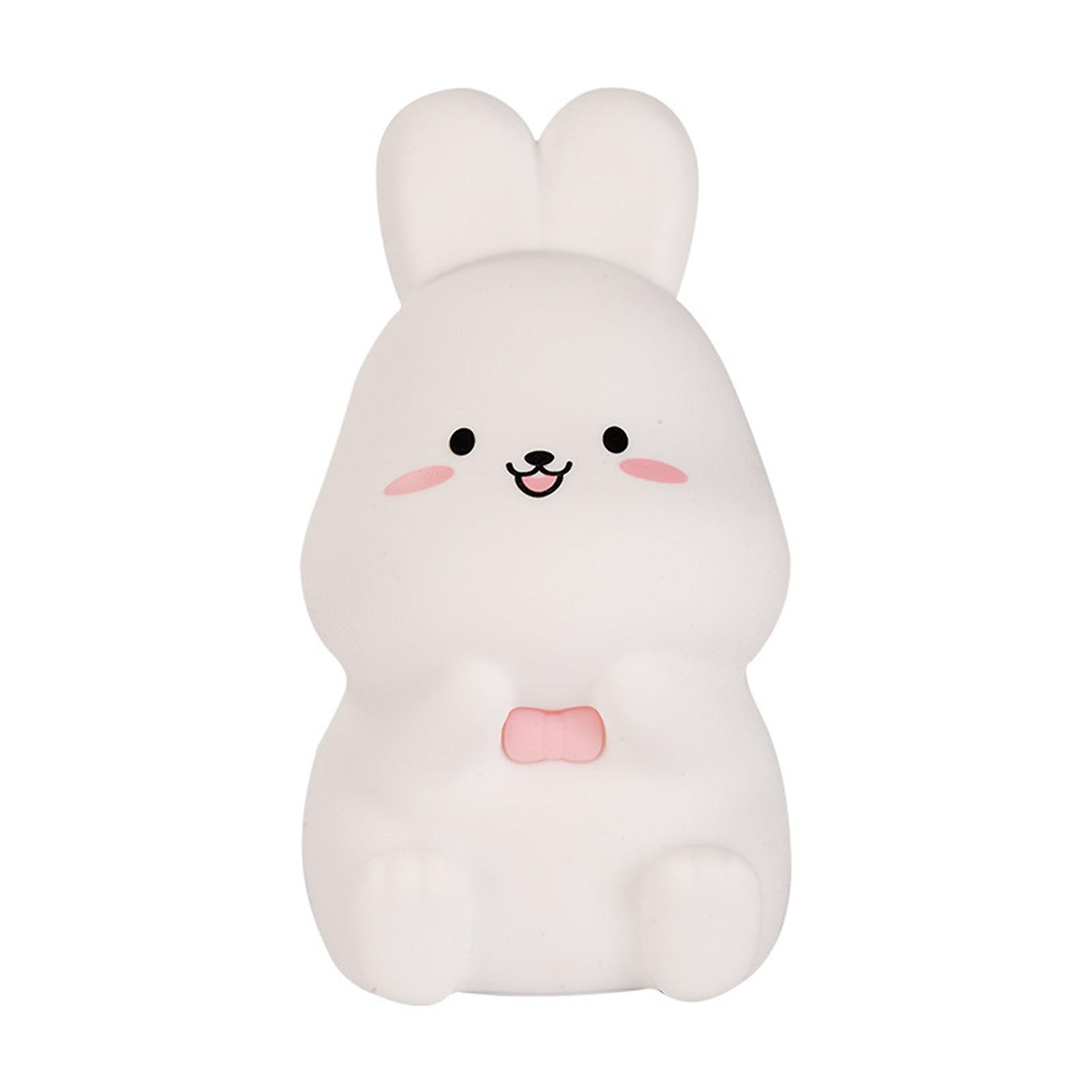 Mini Rabbit  Silicone Night Light with Timming