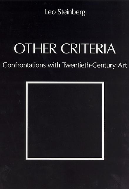 Other Criteria by Leo Steinberg Paperback