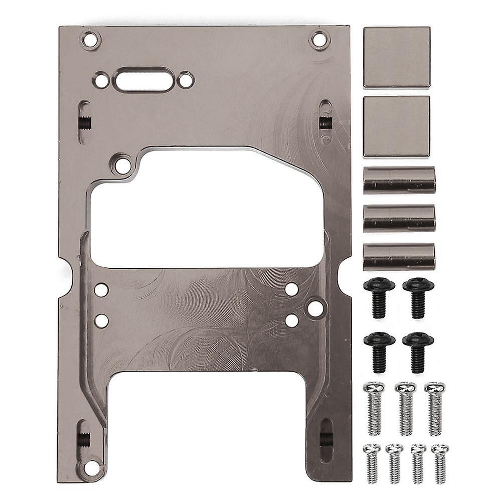 Metal Steering Servo Mounting Bracket for WPL System 1:16 RC Car, Titanium