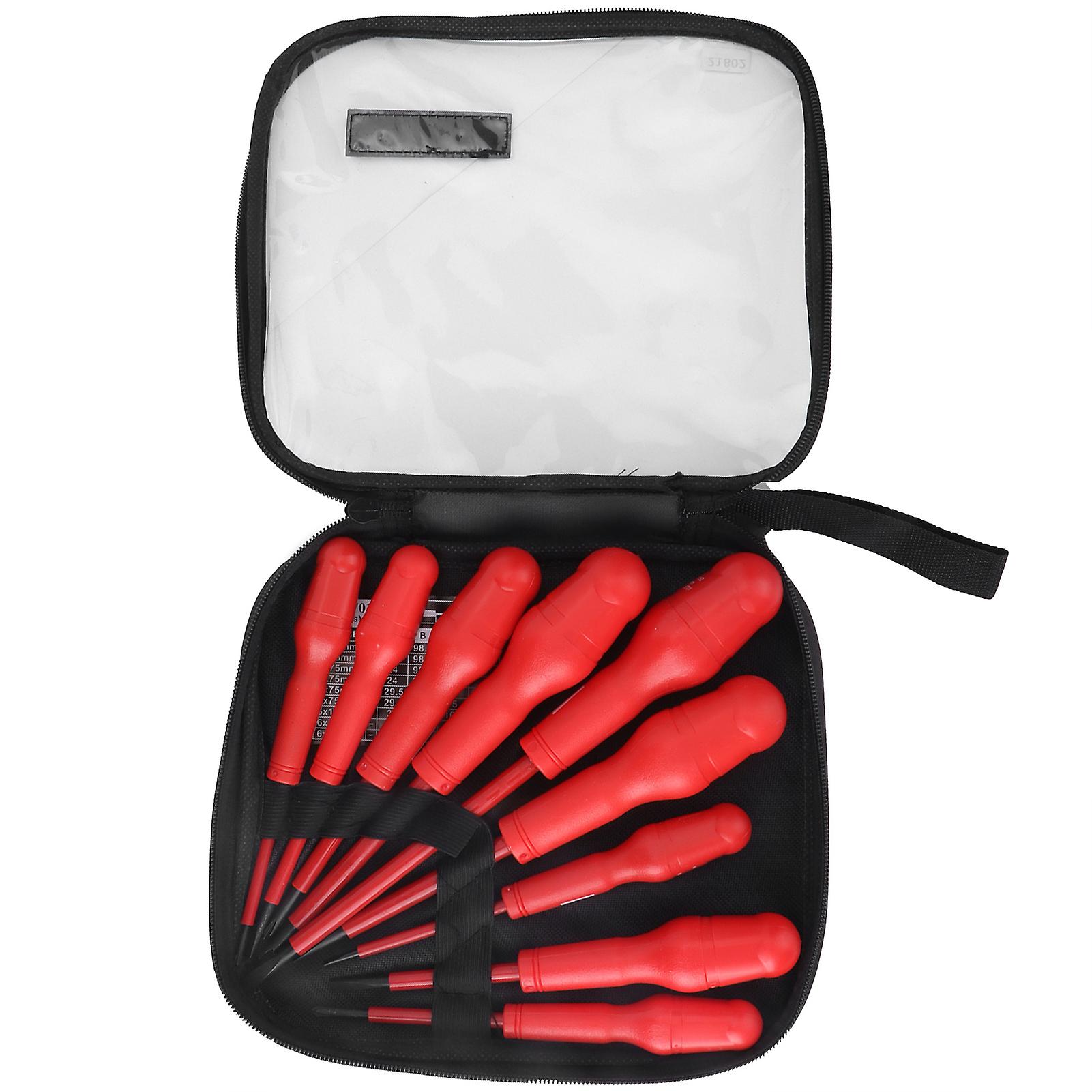 Insulated Electrical Screwdriver Set Water Electricity Installation Tool Case 21802