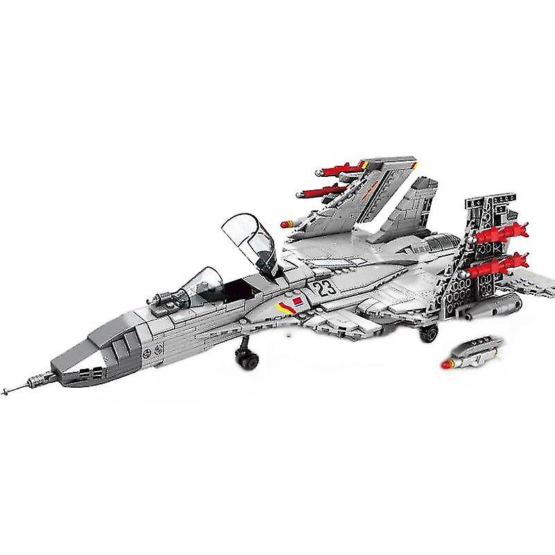 Military War Weapon J 15 Shipborne 4 Generation Fighter Model Bricks 1186pcs|blocks