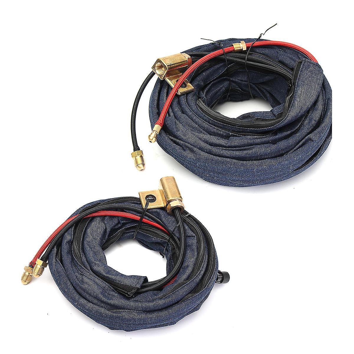 4M 8m 250amp Air Water-cooled Tig Flexible Welding Torch Kit Parts For Wp20-25
