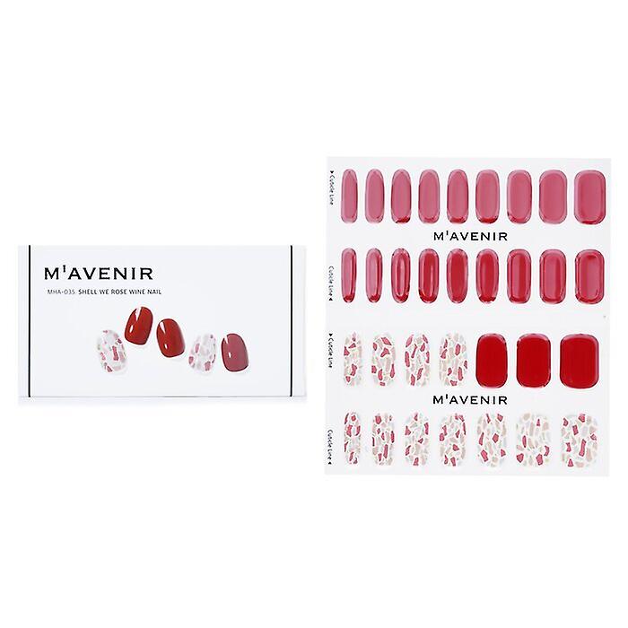 Mavenir Nail Sticker - # Shell We Rose Wine Nail 32pcs