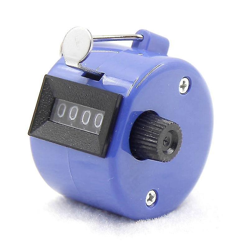 Navy Blue Number Mini H Held Digital 4 Digit Counters