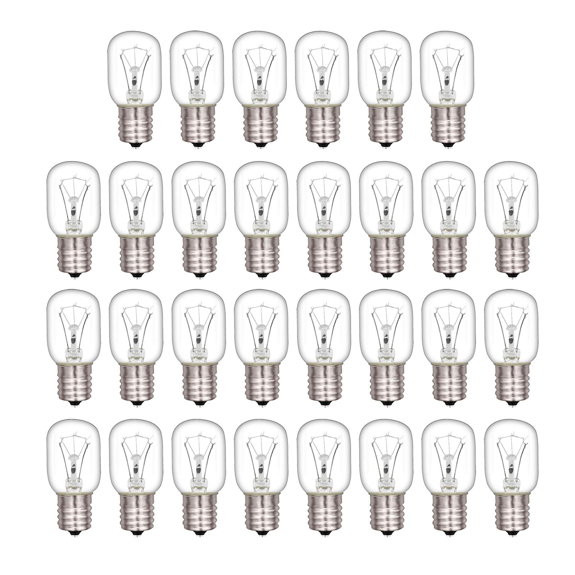 30x Transparent Microwave Oven 8206232A Light Bulb Replacement for Roper