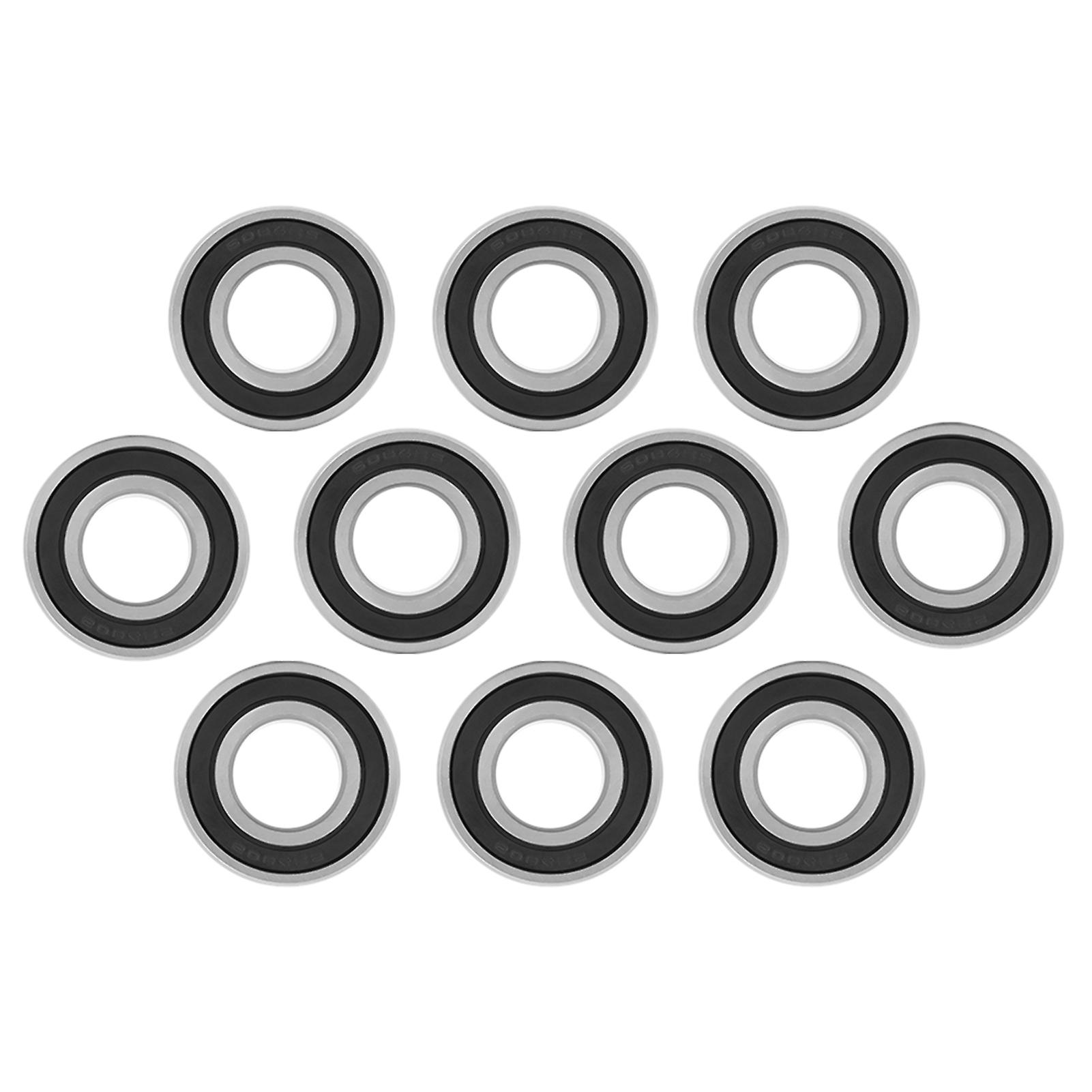 10 Pcs 6004-2RS1 Rubber Sealed Deep Groove Ball Bearings 20 x 42 x 12mm