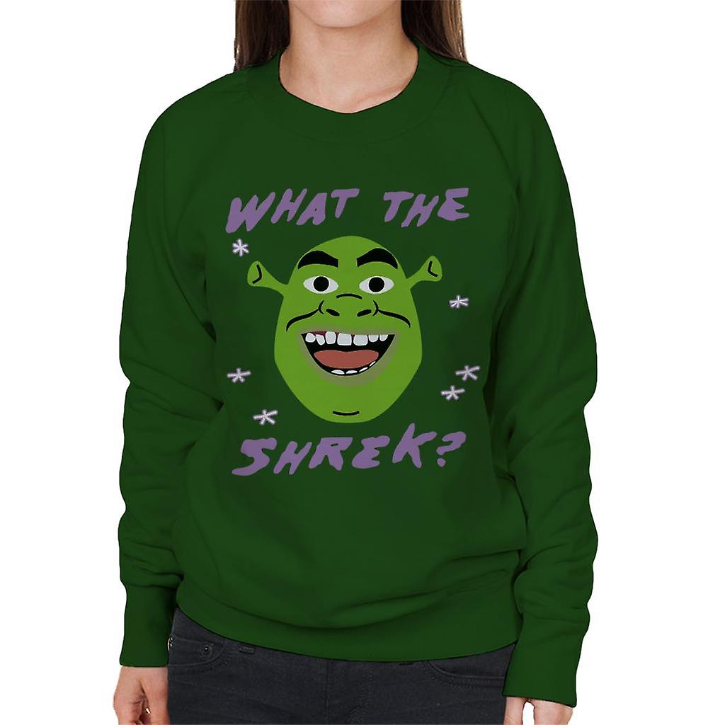 Shrek Hva Shrek Kvinner's Sweatshirt