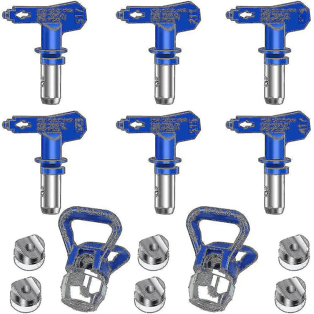 Airless maling dyser sæt, vendbare sprøjtespidser Airless maling sprøjte dyse tips Airless sprøjte sprøjte sprøjte maskine dele