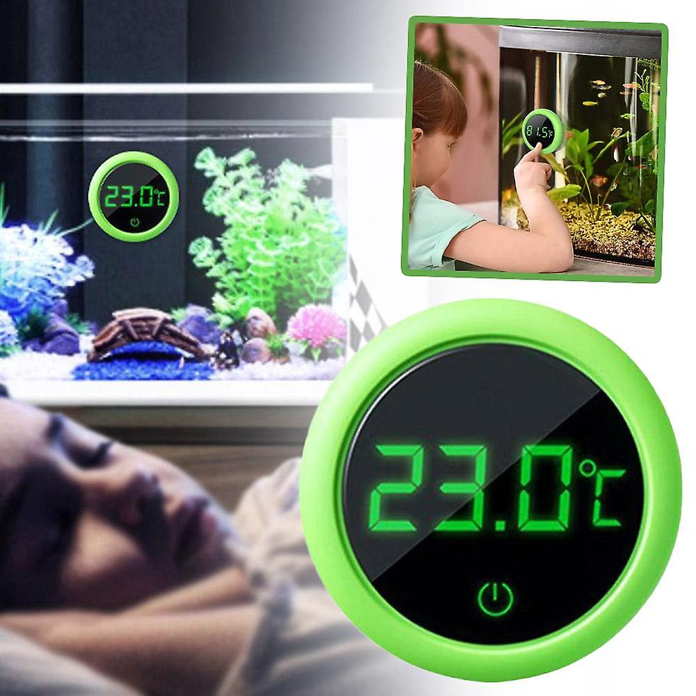 Aquarium Thermometer Digital LED Display Fish Tank Temperature Gauge