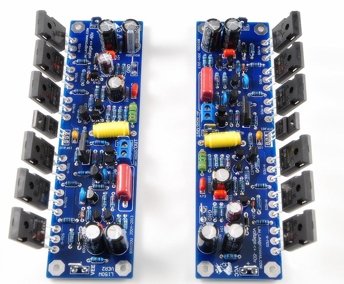 L150w Stereo Mosfet Irfp250 Amplifier Board 200w 8r 2-channel Amp