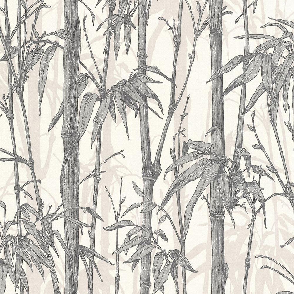 Rasch Metallic Bamboo Forest Wallpaper