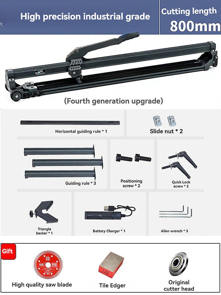 Hand-held Slab Floor Tile Cutting Hine Laser Infrared Manual Push Knife