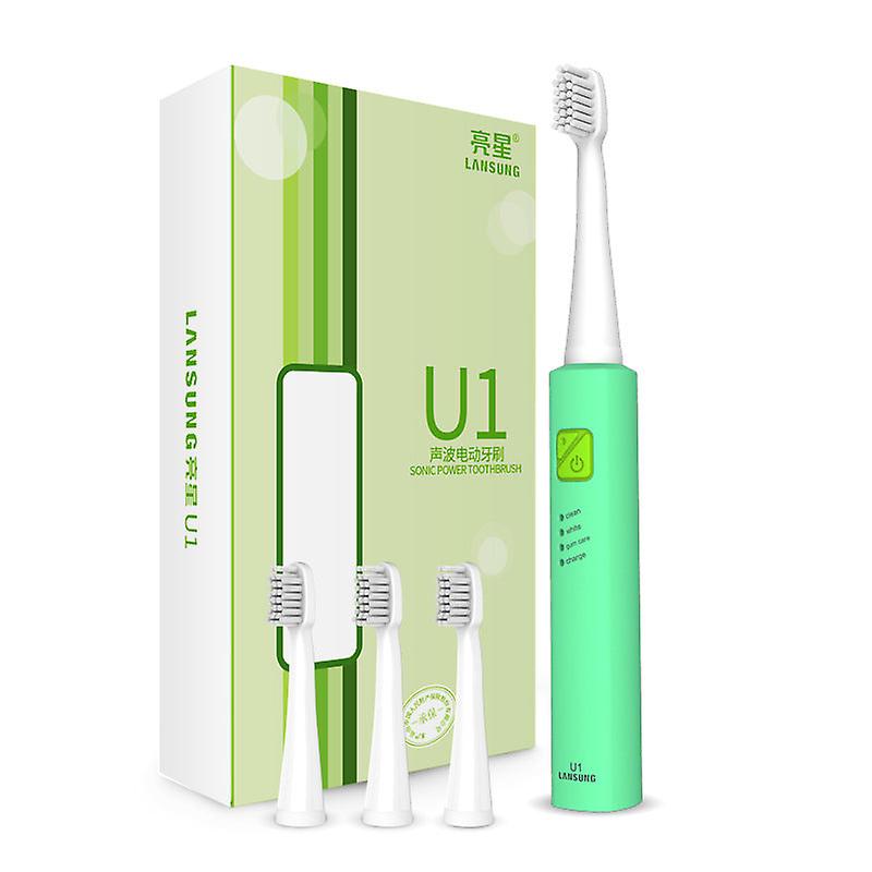 Children's Usb Sonic Electric Toothbrush Waterproof Soft-bristle Toothbrush
