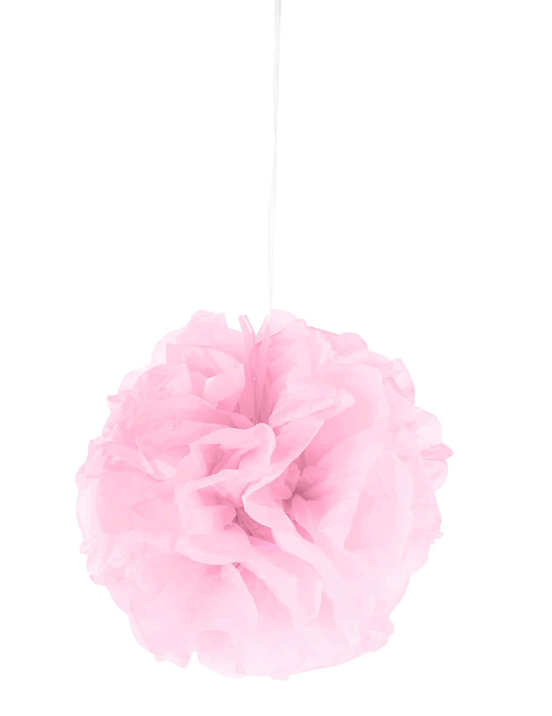 Pump to hang in pink paper 25 cm