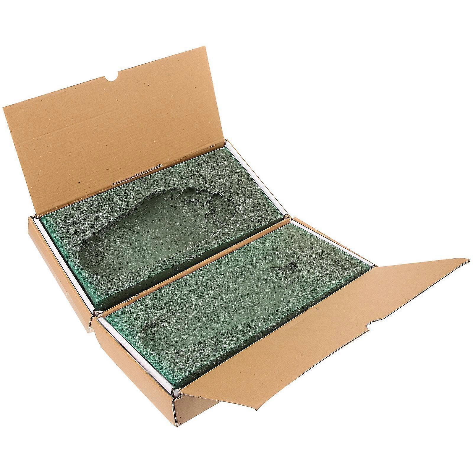 Foot Impression Foam Box Getting Footprint Foam Box Multi-use Foot Foam Box for Foot Insoles Orthotic