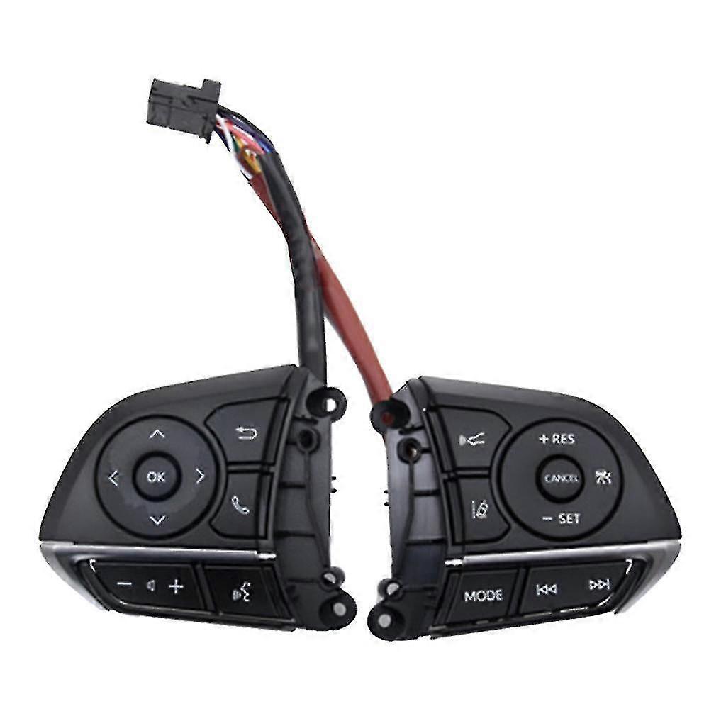 Multi-functional car auto steering wheel button for corolla