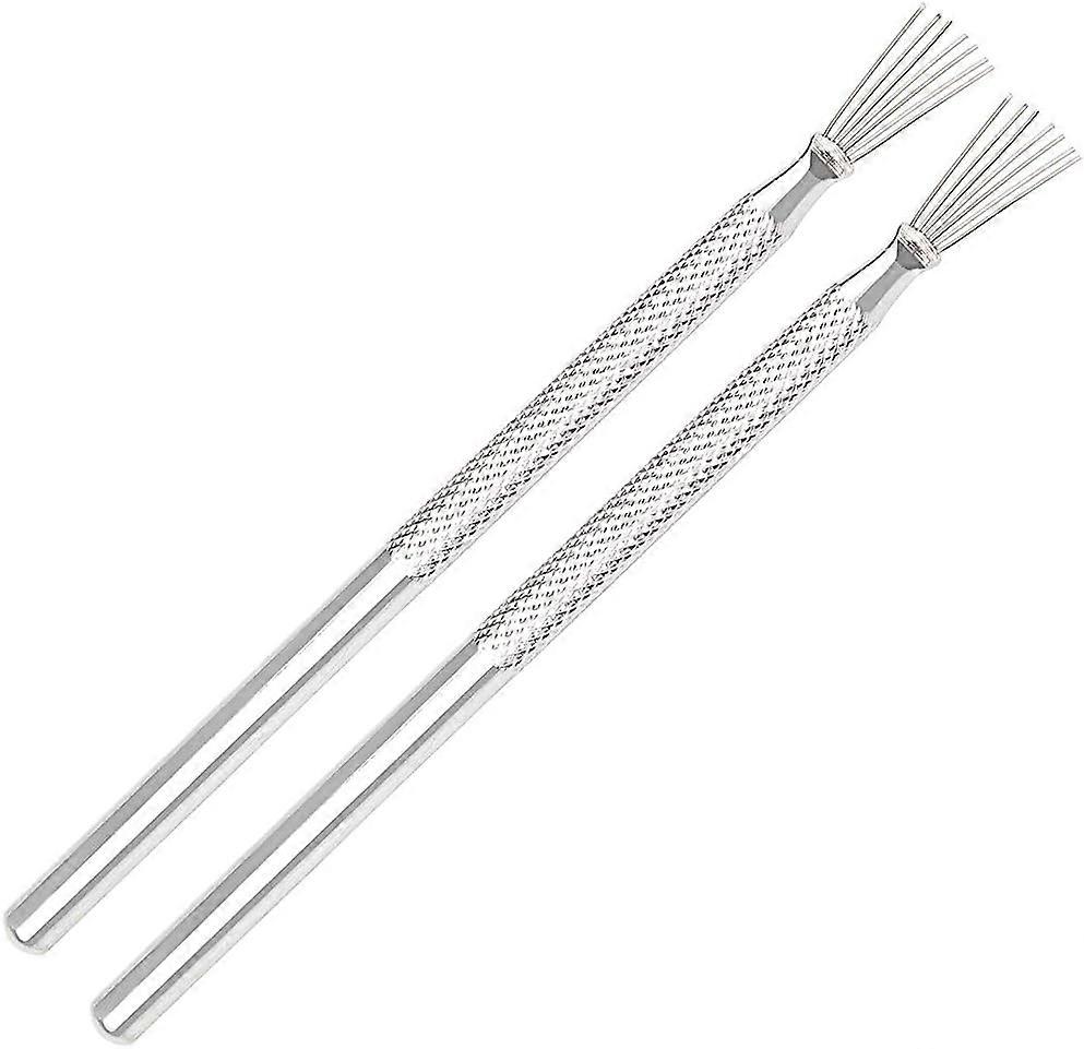2pcs Clay Needle Tools, Feather Wire Texture Tool für Clay Pottery Sculpting Texturing Modeling Tools