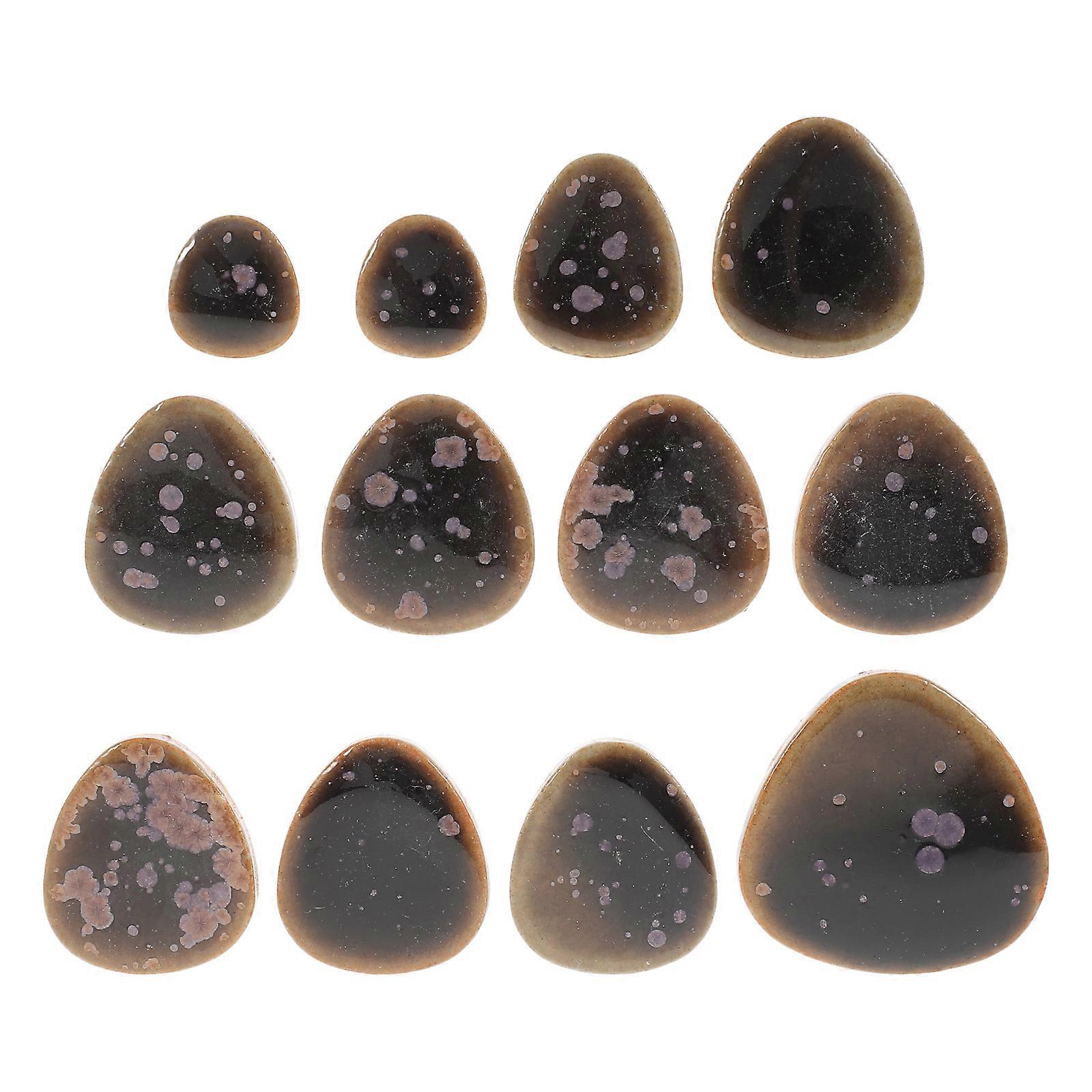 3 שקיות קרמיקה אריחי פסיפס מלאכת יד חתיכות פסיפס קטנות אריחים אמנות DIY אומנות חתיכות פסיפס