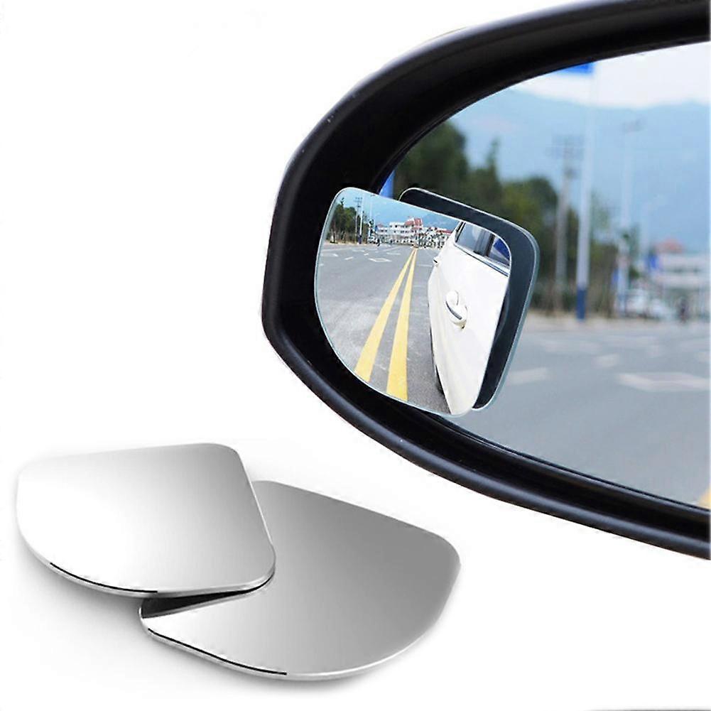 1 Pair Universal Car Auto Wide Angle Side Rearview Adjustable Blind Spot Mirror