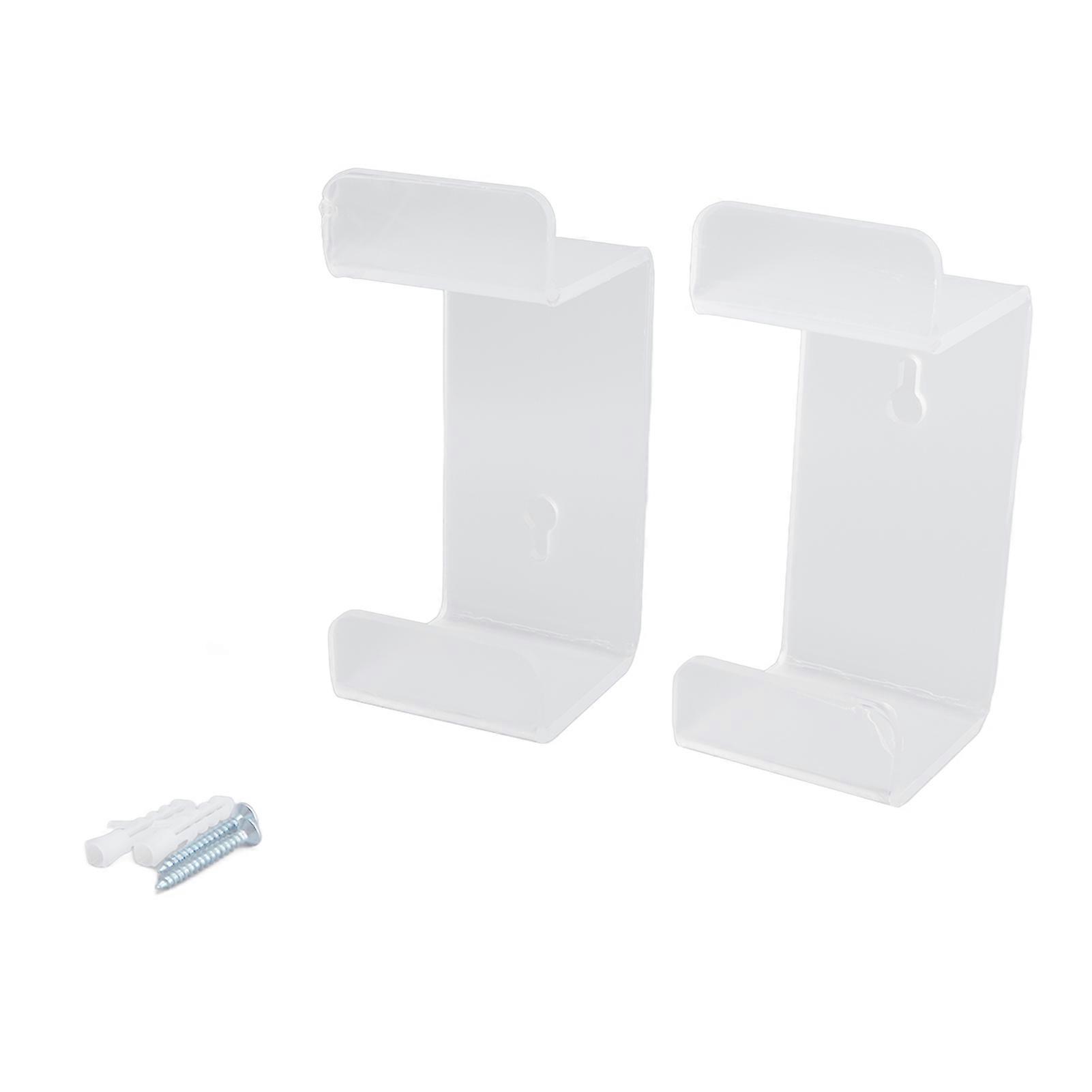 2Pcs/Set Wall Mounted Game Controller Stand Music Headphone Gamepad Holder Rack for Home Living Room