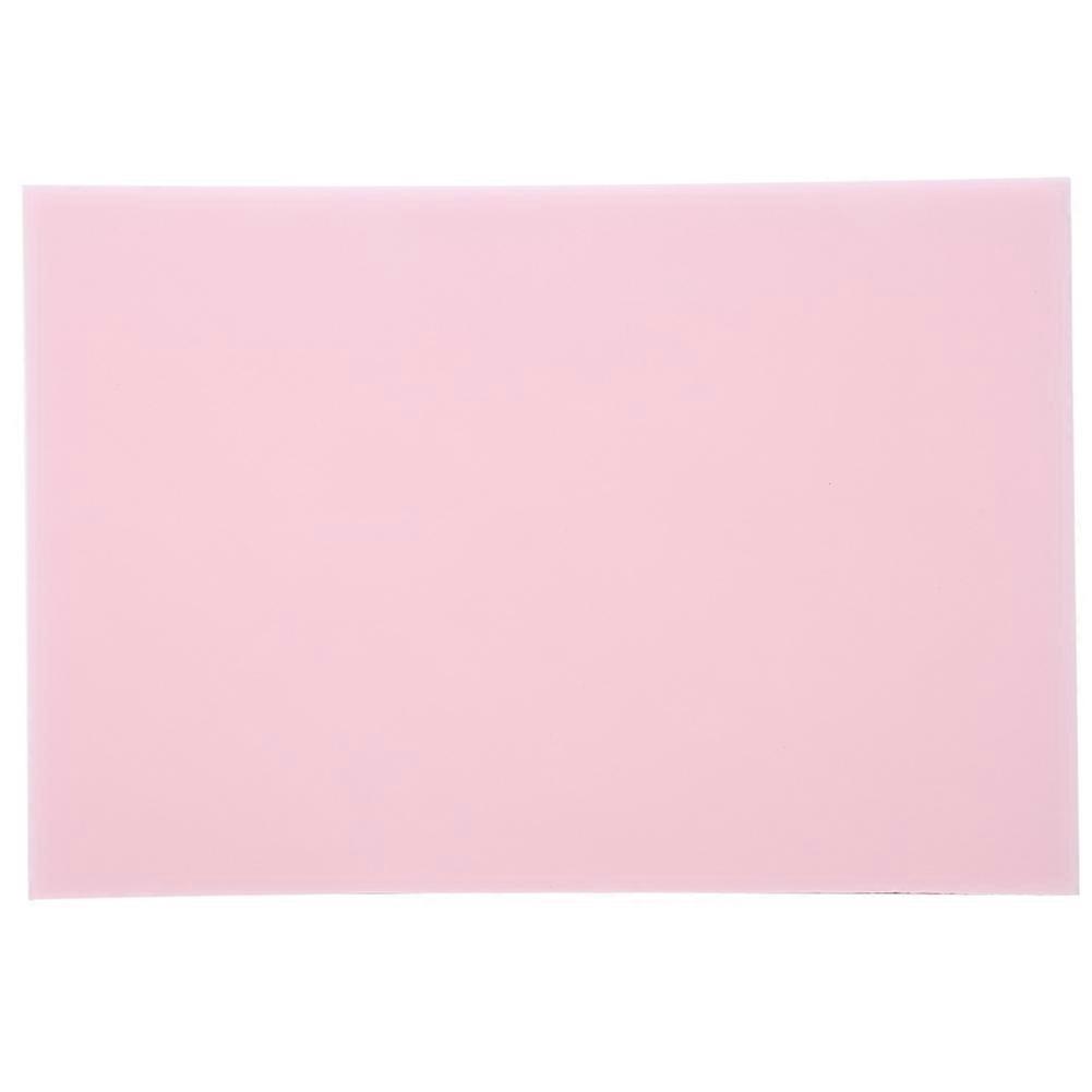 Jelly Rubber Stamp Thin Carving Block for DIY Handmade Rubber StampsPink