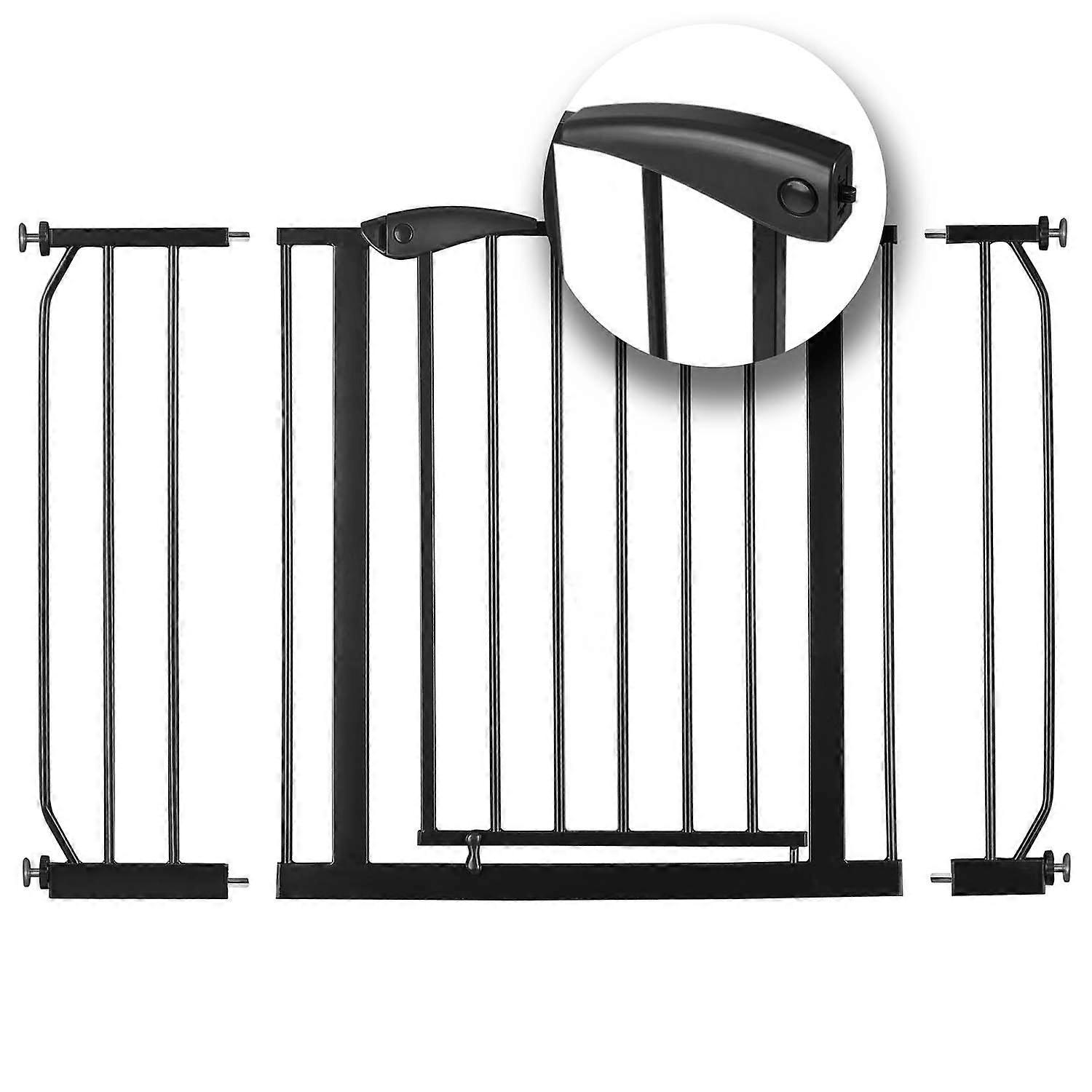 Safety Gate Black Nukido 718300