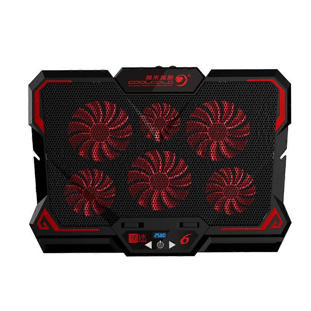 17 Inch Gaming Laptop Cooler Height Adjustable Notebook Computer Cooling Pad