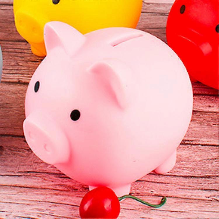 Piggy Bank, Unbreakable Plastic Piggy Bank, Coin Piggy Bank For Girls And Boys(1pcs,pink)